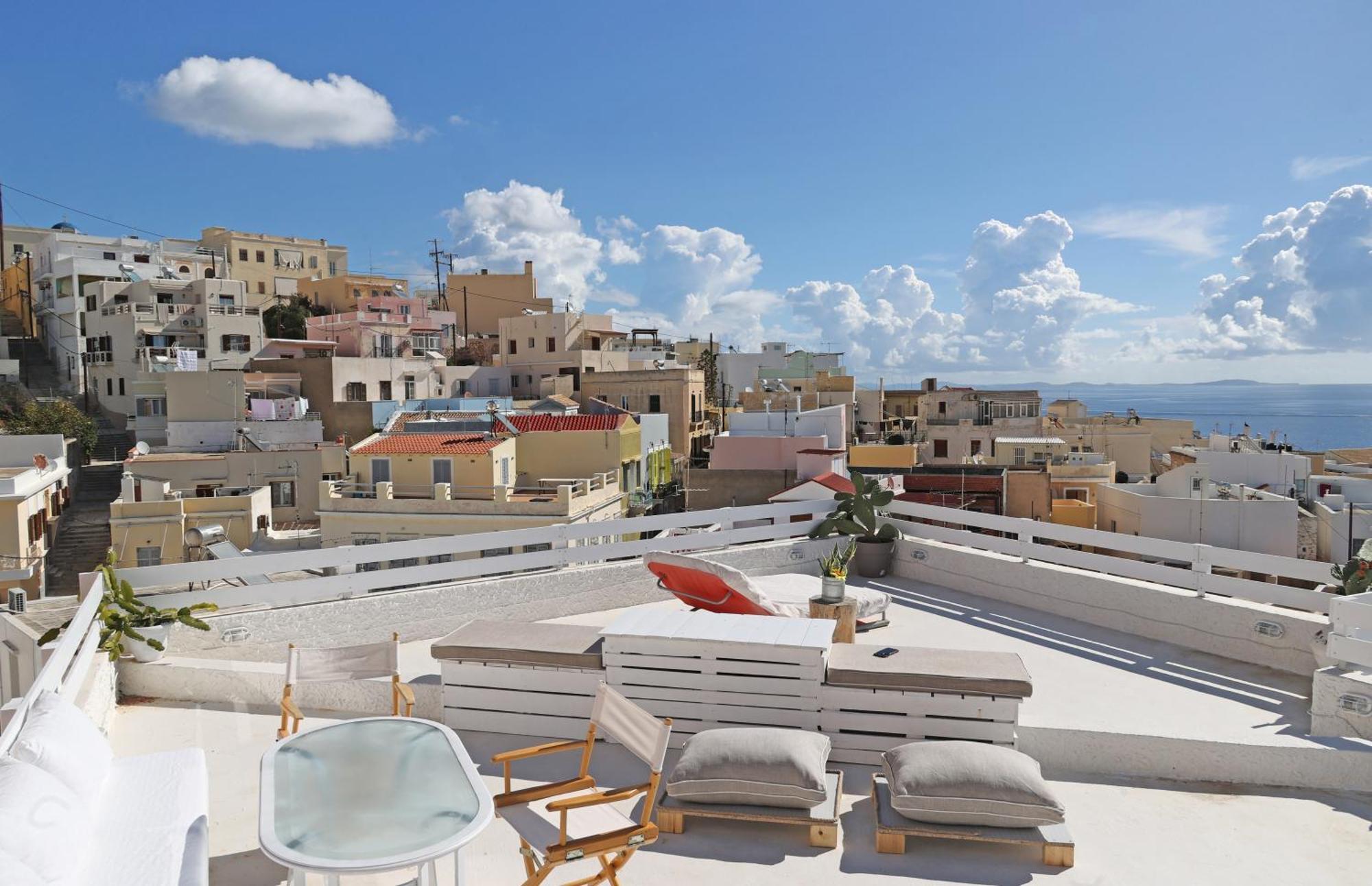 San Nikolas View Guest House Ermoupoli Dış mekan fotoğraf