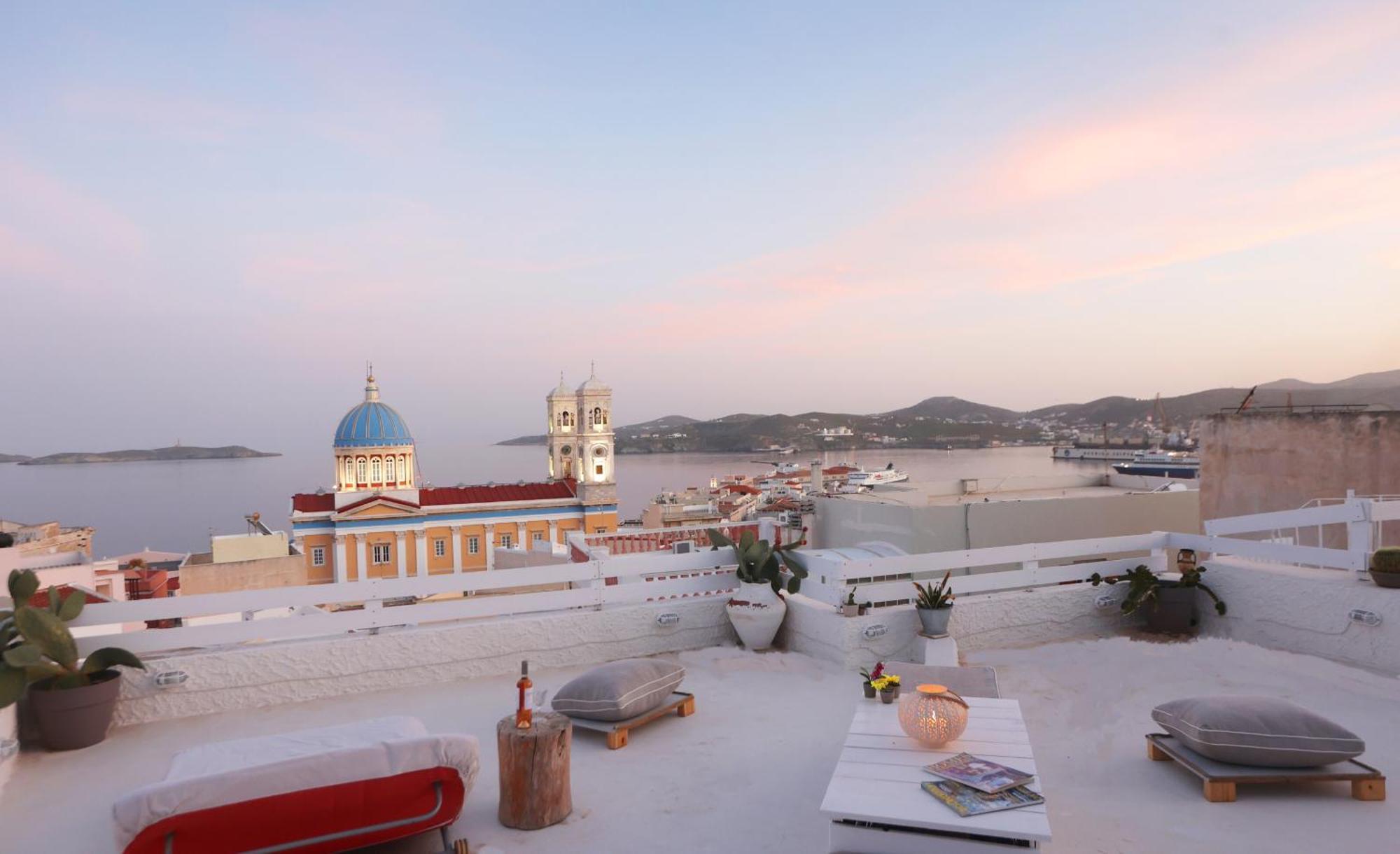 San Nikolas View Guest House Ermoupoli Dış mekan fotoğraf
