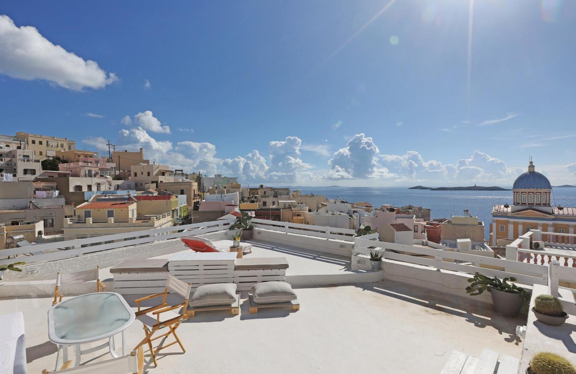 San Nikolas View Guest House Ermoupoli Dış mekan fotoğraf