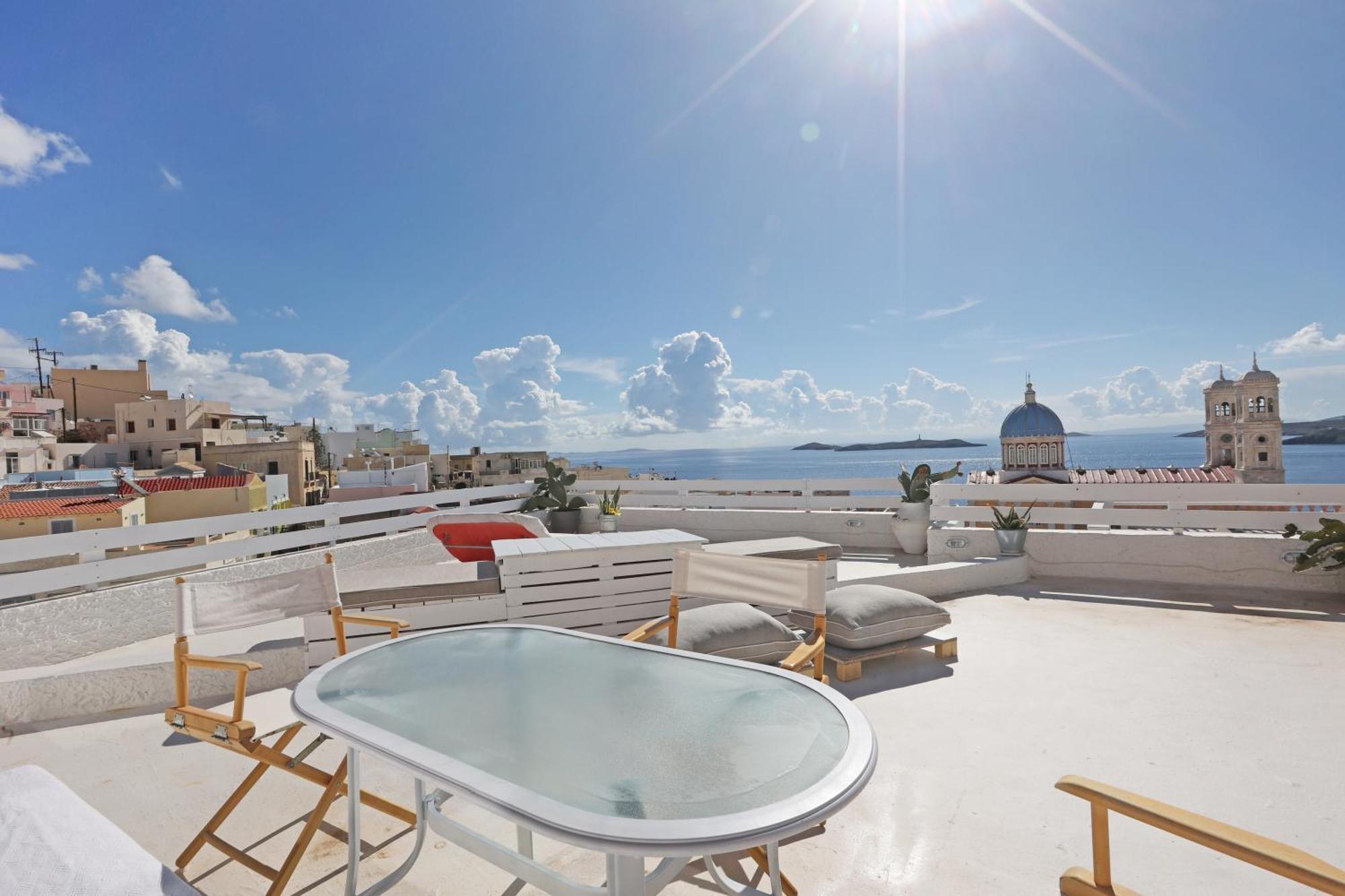 San Nikolas View Guest House Ermoupoli Dış mekan fotoğraf