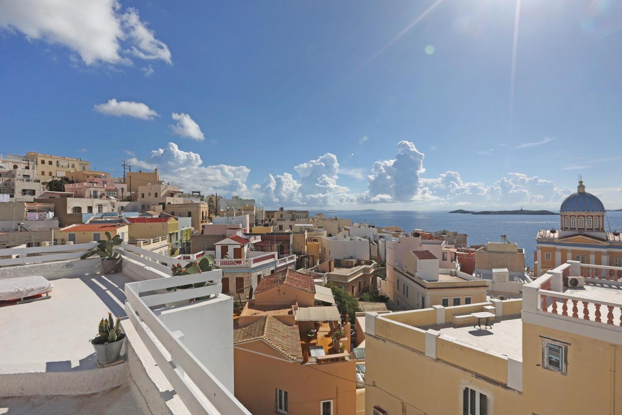 San Nikolas View Guest House Ermoupoli Dış mekan fotoğraf